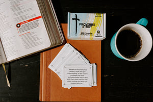 Agape Flashcards- Proverbs Study Flashcards | 100 of The Most Important Verses from Proverbs in the Bible